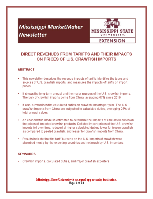 Preview of Newsletter-Crawfish-Imports-Revenues-2025 v1.pdf